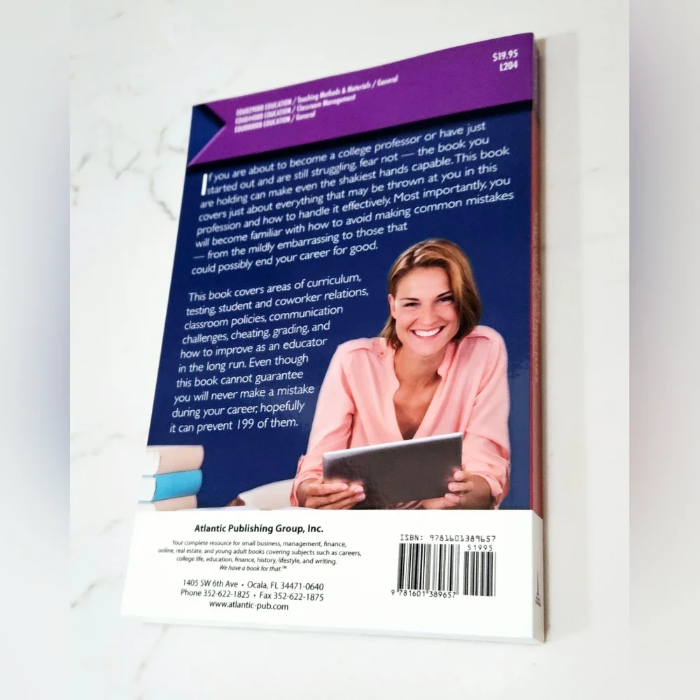 BOGO 199 Mistakes New College Professors Make and How to Prevent Them  Book